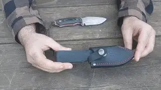 ❌Cudeman Mini Boina Verde❌Revisión y Pruebas. #bushcraft #knife #outdoors #supervivencia #survival