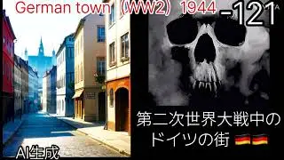 AI images: Germany during WW2（town）