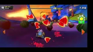 Angry Birds Go: Seedway Track 2 Fruit Splat 5/5