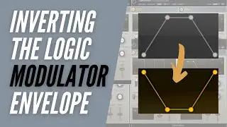 How to Invert & Split MIDI FX Control Signals [Modulator Envelope] // Logic X