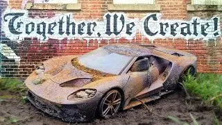 FORD GT Restoration W/ Legendary Paint Scheme Abandoned Model Car Restore