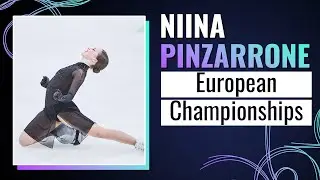 Nina PINZARRONE (BEL) | Short Program | Tallinn 2025 | #EuroFigure