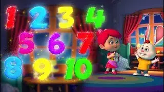 10 Little Numbers Song for Children | Numbers Song from Betty and Bunny