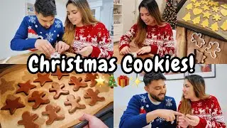 Печем рождественское печенье с моим мужем-индийцем! 🎄❤️ Международный видеоблог о рождественских ...
