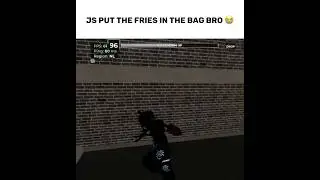 Put the fries in the bag bro 😭 Roblox criminality mobile casual #criminalitymobile #criminality