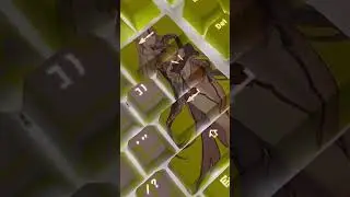 Genshin Impact: Ningguang Backlit Keycap Set #shorts #genshin #genshinimpact #ninguang #keycaps