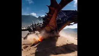 A hunting dragon flying #duet #motivationalvideo #reflex&atilde;o #historia  #poesiaderua #contacaohistoria