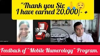 feedback of Mobile Numerology Program by Ms  Ridhima jee| #mobilenumerology | #numeroworldbyraahull