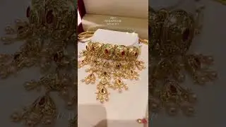 Gold Jewellery Shop in Australia | 22 KT Traditional Necklace Jewels of Punjab #goldjewellery