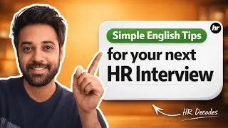 I ACED My HR Interview with This SIMPLE English Trick