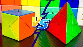 CUBO DINO vs YJ PETAL PYRAMINX