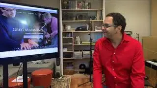 Greg Manning Live in Studio - Episode 3 on 4.25.2020 w/guest, saxophonist Gianni Vancini