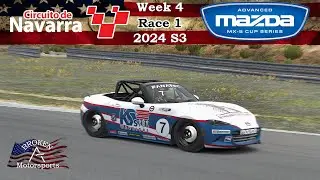 Advanced Mazda MX-5 Cup Series - Circuito de Navarra - iRacing Road - Week 4 Race 1