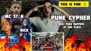RAPPER REACTS TO - Pune Cypher | MC THC, MC STAN, NICK L, MC DODO & more | REACTION / REVIEW