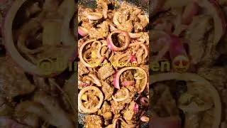 Natural Sounds Of Cooking Meat On The Stove. Full Recipe Available 😍