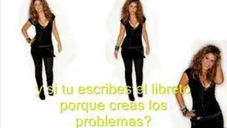 shakira- como lo haces? -(how do you do?)