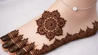 पैरो की मेहंदी डिजाइन | leg mehndi design | foot mehndi design | pairon ki mehndi design | mehndi 