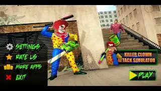 Killer Clown Attack Simulator: City Scare Pranks