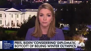 President Joe Biden: U.S. considering diplomatic boycott of Beijing Olympics