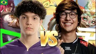 Rivalidade do CBLOL! PAIN Tinowns vs LOUD Xyno no High elo BR
