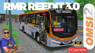 [#live ] TESTE DE MOD PADRÃO CIDADE ALTA WIP NO OMSI2 AO VIVO NO MAPA RMR REEDIT 3.0 | LOGITECH G923