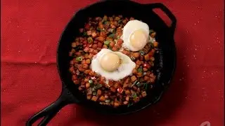 Sweet Potato and Egg Breakfast Hash