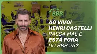 BBB AO VIVO! HENRI CASTELLI PASSA MAL E PREOCUPA GLOBO! QUEM VENCE A PROVA DO LIDER?