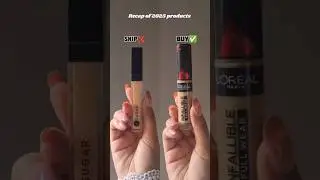 Best vs Worst Makeup of 2025! 💄 (Don't waste your money) #shorts #skincare