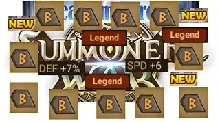 Summoners War rune CRAFTING - 51 VIOLENT runes -  EU Server !