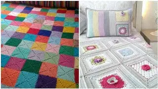 Top ideas of stylish crochet bed sheets patterns