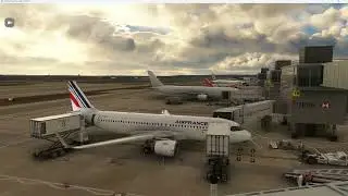 FS2020- VOL AIR FRANCE ( A320 FBW ) - GATWICK/ PARIS ORLY -