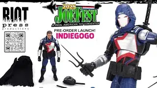 🔥 AMNX Action Figures Are Coming! | Indiegogo Preview + JoeFest 2025 Hype! 🔥