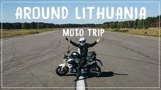 Motorbike Trip Around Lithuania | 1740km in 4 Days | Travel Video Vlog