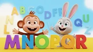 ABC Song Part 3 | M to R Alphabets | Alphabet Learning Song | Cartoon Rhymes