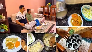 অনেক দিন পারে বাড়িতে বানিয়ে খেলাম টেস্টি মোমো 😋অনলাইন থেকে সাজ ওড়ার করে আনলাম ||😍