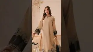 Summer dress design for Eid 2025 / summer outfit ideas / plain suit stitching ideas #dressdesign2025