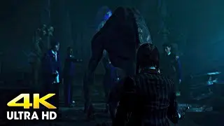 Wednesday Season 2 - Tyler Galpin Attacks The Group Scene [4K UHD]