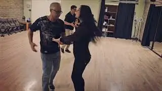 Salsa Suave Intermediate Level Pivot and Ronde with Barrel Turn Combo Bridgette Maria & Clasa