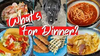 What's For Dinner Tonight | Budget Friendly Meals For A Week | Simple Dinner Recipes At Home