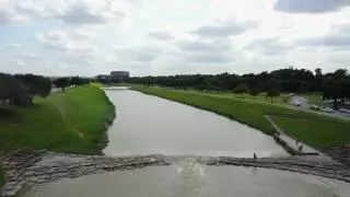 Drone Over the Trinity River