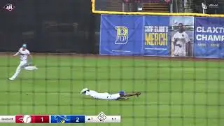 Insane catch by Noah Barber