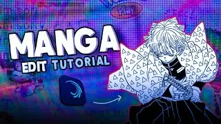 Full Manga Edit Tutorial  🔥🥶 | Alight Motion#tutorial #alightmotion #alightmotiontutorial
