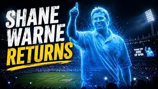 Голограмма Шейна Уорна на стадионе MCG | Лучшие моменты его карьеры #shanewarne #hologram #cricke...