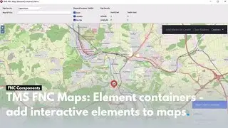 TMS FNC Maps: Element containers - add interactive elements to maps