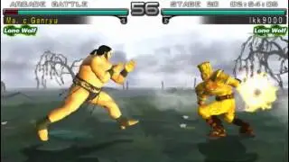 Tekken 5 DR Arcade Dark Lord Rank Speed Run 1h16m03s Part 2/2