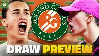 Swiatek vs Sabalenka FINAL? | Roland Garros 2024 | Draw Preview & Prediction