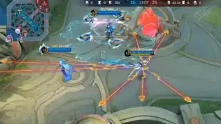 NO BUFF FANNY DEFENSE BASE || MOBILE LEGENDS