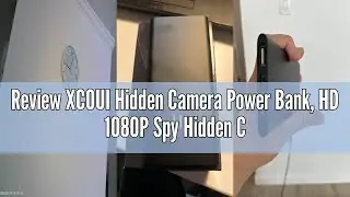 Review XCOUI Hidden Camera Power Bank, HD 1080P Spy Hidden Camera with Night Vision, 5000mAh Battery