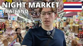 Посещение ночного рынка в Чиангмае, Таиланд 🇹🇭