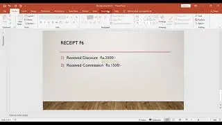 Receipt Voucher Part (1) Tally Prime Software in Telugu || Tally Prime In Telugu